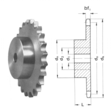 звездочка цепи ПР-25,4-60 Z=13 d=35